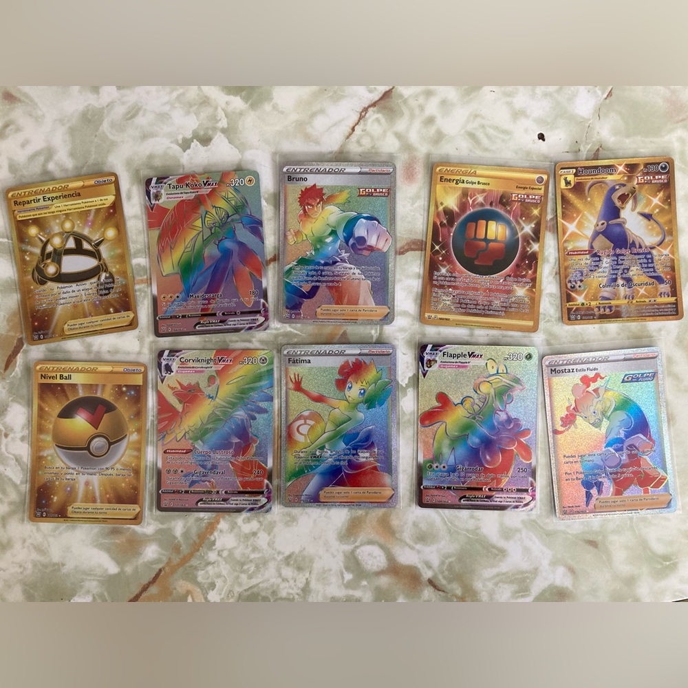 10 ultra rare pokemon cards